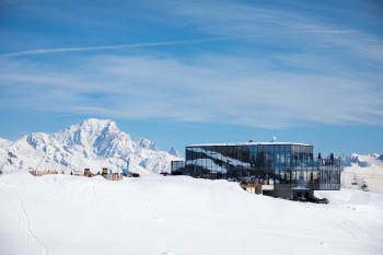 Das Restaurant Le 360 befindet sich an der Gondel Montalbert.