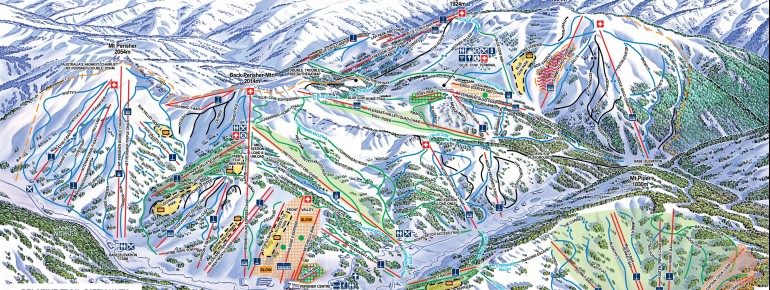 Pistenplan Perisher