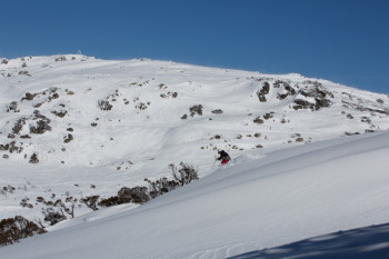 Mit einer Fläche von 1.250 ha ist Perisher das größte Skigebiet Australiens.