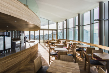 Der höchste Genuss am Pitztaler Gletscher: Café 3440