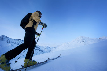 Der Pitztaler Gletscher ist ein Paradies für Skitourengeher.