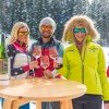 Gute Laune herrscht auch abseits der Piste.