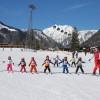 Kinderskikurs im Tal in Pertisau
