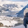 Ausblick von der Feilalm auf Pertisau und den Achensee