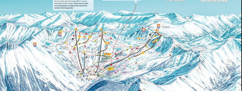 Pistenplan Planneralm