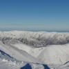 Toller Ausblick vom Skigebiet Porters!