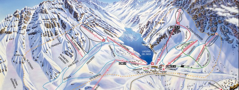 Pistenplan Portillo