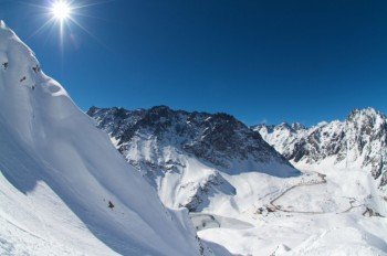 Portillo liegt am Grenzpass zu Argentinien.