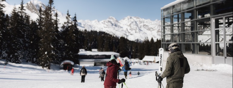 Von Dezember bis April läuft die Skisaison.