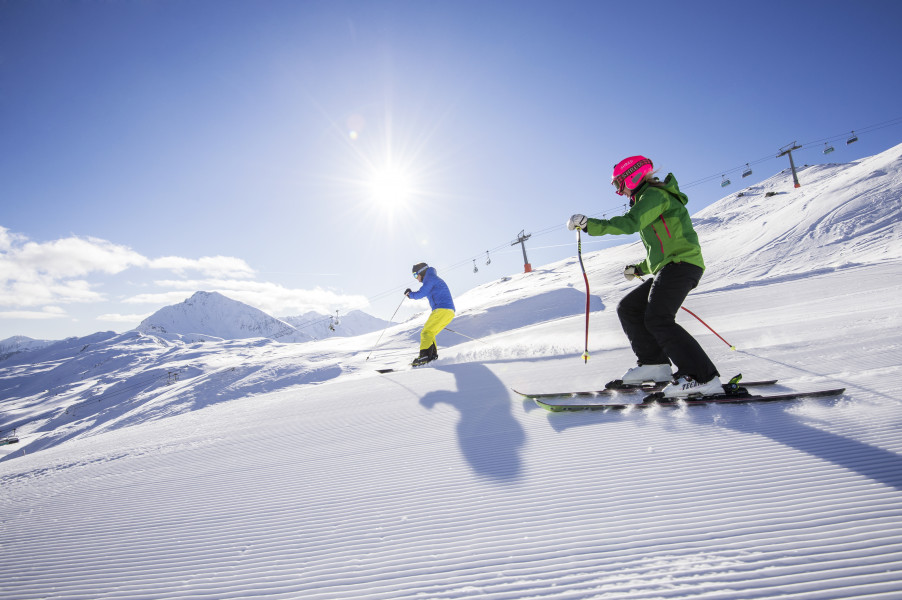 Hier auf der Südseite der Alpen scheint überdurchschnittlich oft die Sonne - auch im Winter.