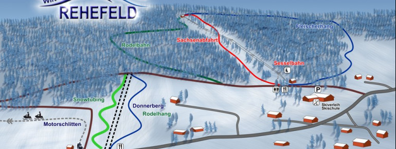 Pistenplan Rehefeld-Zaunhaus
