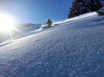 Free-Ride-Gelände für Powder-Fans