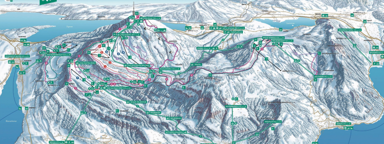 Pistenplan Rigi