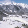 Steinberg am Rofan - dahinter das große Bergmassiv des Unnutz