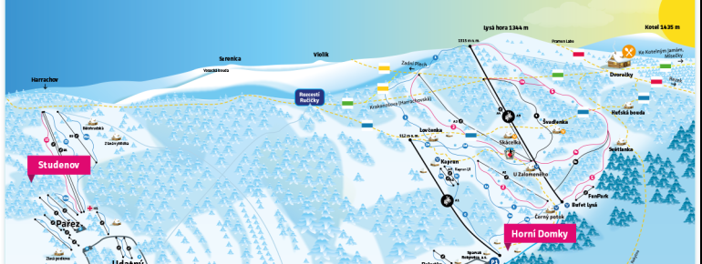 Pistenplan Rokytnice nad Jizerou