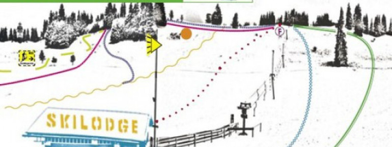 Pistenplan Skilift Roßhaupten