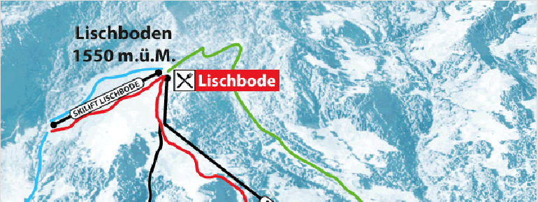 Pistenplan Rüschegg Eywald