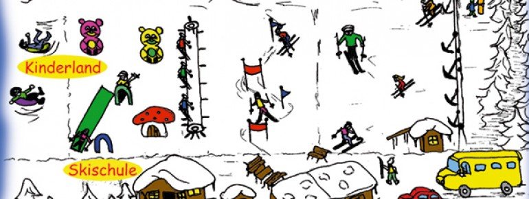 Pistenplan Ruhrquelle Winterberg