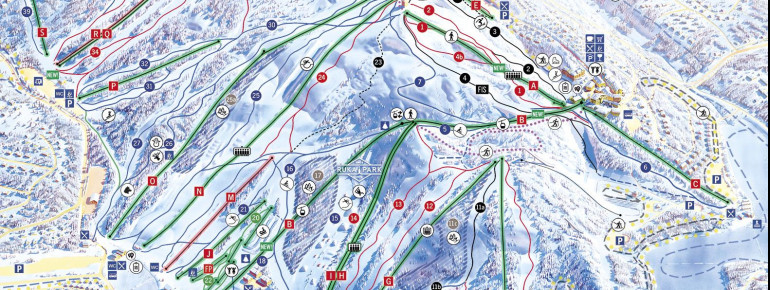 Pistenplan Ruka