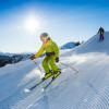 Eine der zahlreichen Snow Trails im Skigebiet.