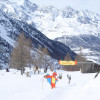 Der Kinderpark im Skigebiet Saas-Almagell.