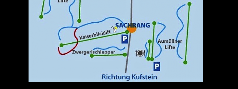Pistenplan Sachrang