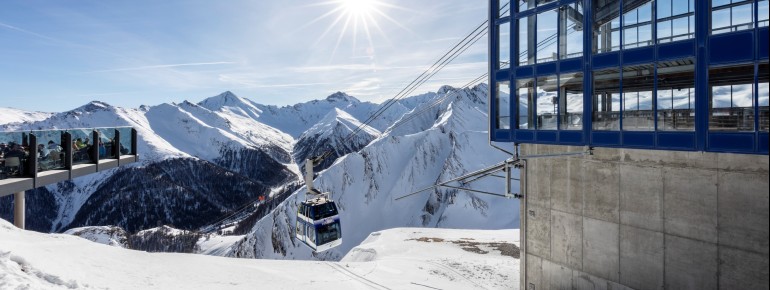 Pistenplan Samnaun (Silvretta Arena)