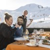 Die vielfältige alpine Gastronomie - von gemütlichen Hütten mit regionaler Küche bis zu erstklassigen Restaurants im Skigebiet und im Ort - komplettiert das Angebot im Skigebiet Samnaun/Ischgl.