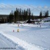 Übungsareal im Osten des Skigebietes!