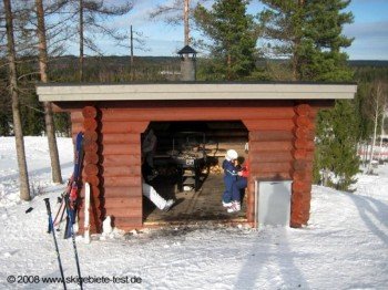 Kleine Selbstversorger-Hütte mit Grill bei Piste 11!