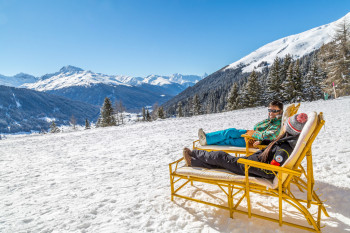 Das Skigebiet Schatzalp-Strela lädt zu einem entspannten Skitag ein.