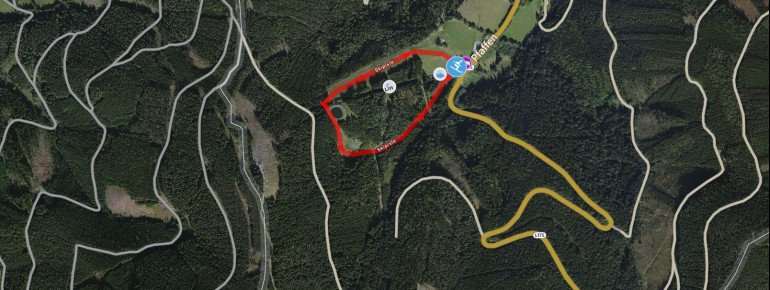 Pistenplan Schilifte Feistritzsattel
