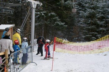 Das Kinderland Muggidrom hat einen eigenen Babylift.