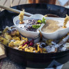 Entlang der Pisten gibt es gemütliche Hütten und Restaurants.
