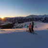 Das Skigebiet ist ein Paradies für Skifahrer und Snowboarder.