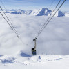 Über den Wolken Skifahren am Schnalstaler Gletscher.
