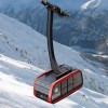Die neuen Kabinen der Gletscherbahnen sind voll verglast.