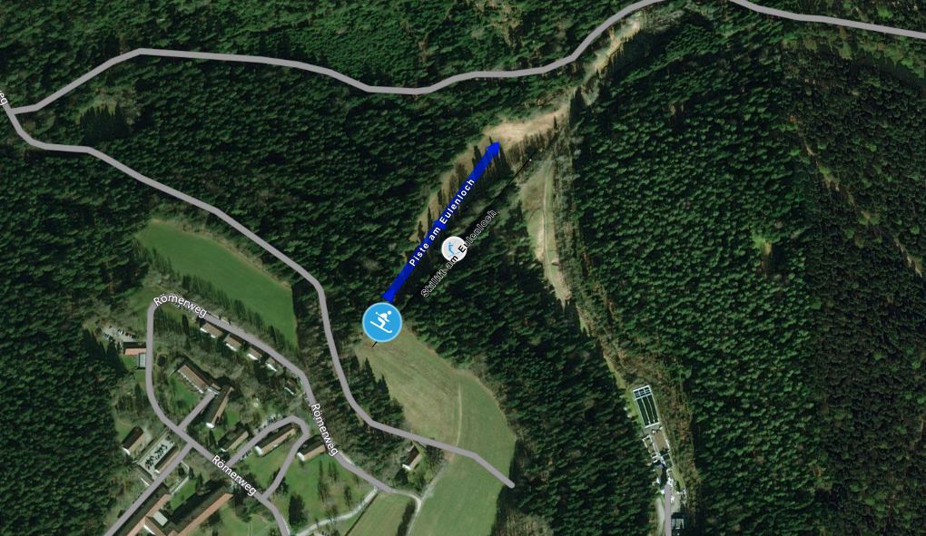 Pistenplan Eulenloch