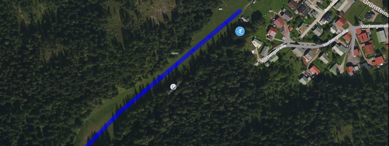 Lage Grünsteinlift Schönau am Königssee