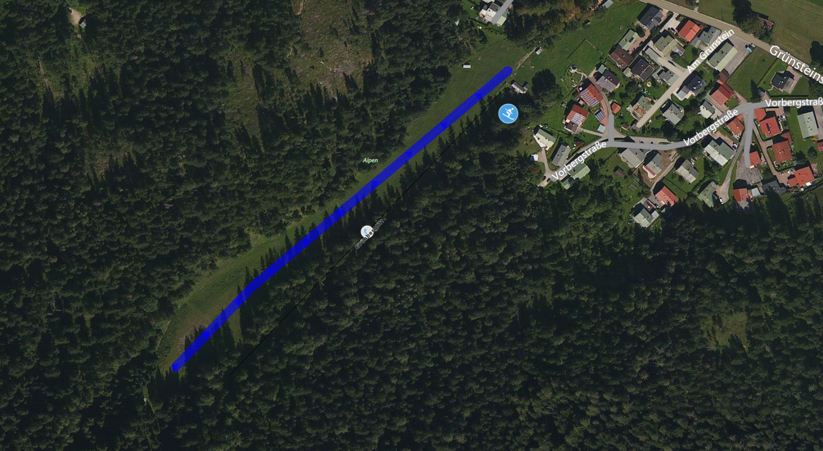 Lage Grünsteinlift Schönau am Königssee