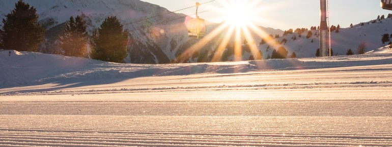 Sonnenaufgang in Schöneben