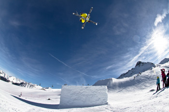 Der Snowpark Schöneben hat viel zu bieten