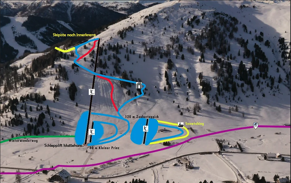 Pistenplan Schönfeld