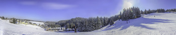 Panorama Skihang Skilift Stützengrün