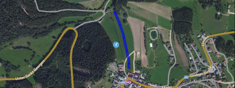 Pistenplan Schorschi Lift St Georgen am Walde