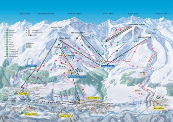 Pistenplan Scuol
