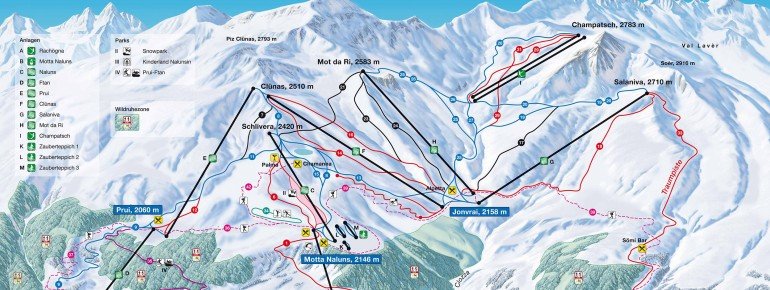Pistenplan Scuol