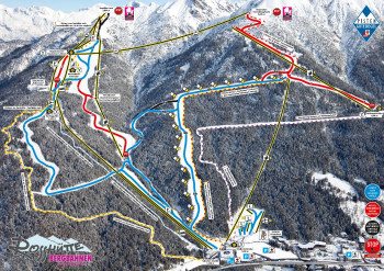 Pistenplan Seefeld Rosshütte