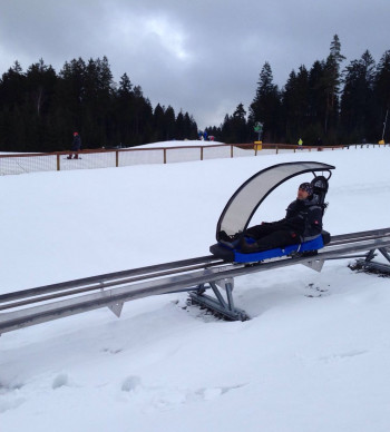 Der Coaster Ochsenkopf ist auch im Winter geöffnet.