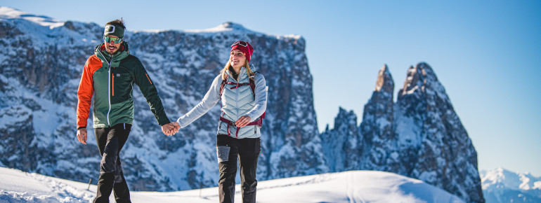 Winterwandern Seiser Alm